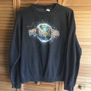 Men's Universal Studios Dark Gray Sweatshirt